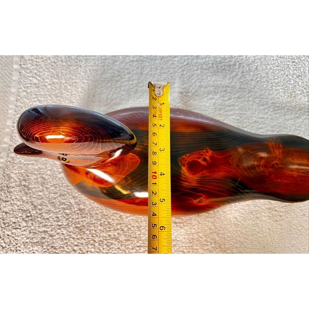 *VERY RARE* Ducks Unlimited Valarie Bundy 1989 Special Edition 1990 Wooden Decoy - Picture 8 of 13